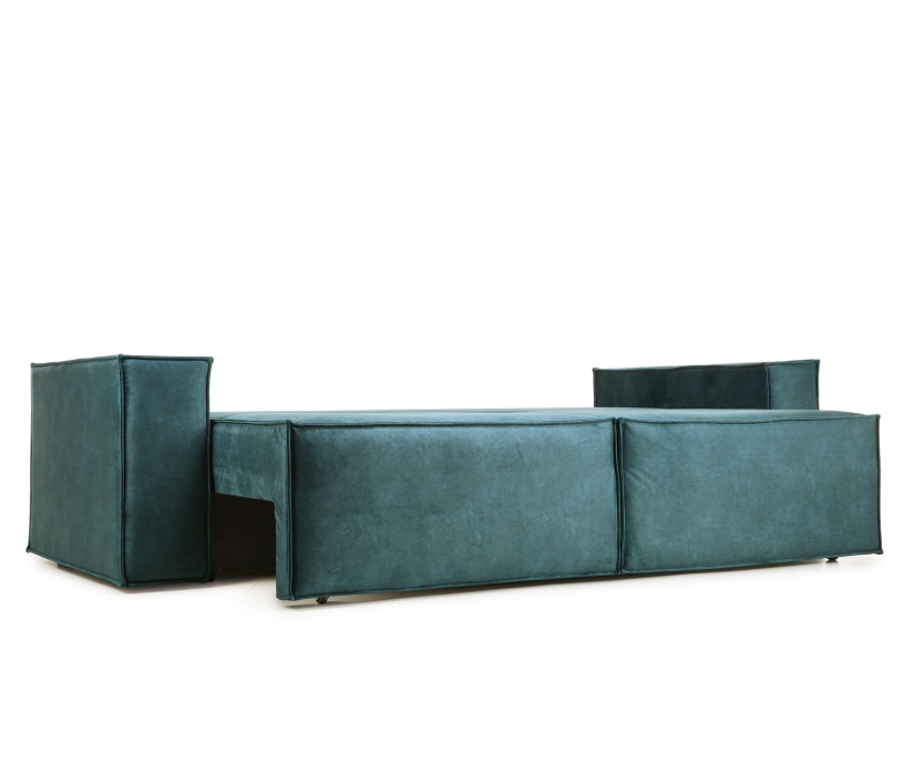 Диваны с ящиком для белья, Диван-кровать Лофт, велюр