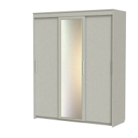 Шкафы-купе 3-х дверные, Шкаф-купе шк-21 с зеркалом