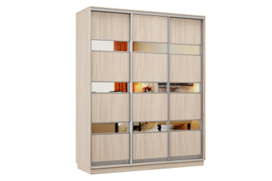 Шкаф-купе Премьер 26 (16;16;16) трёхдверный