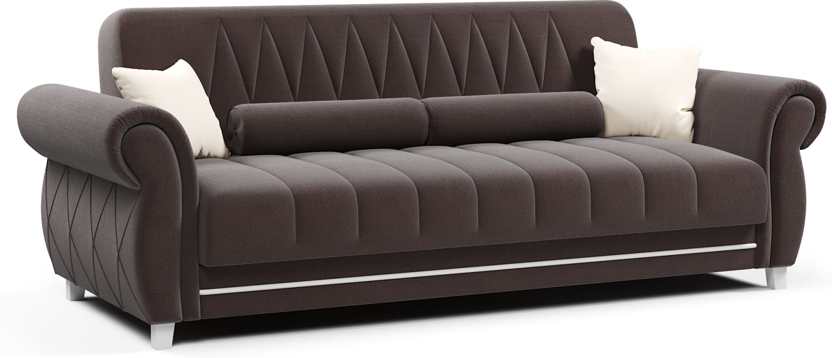 Диваны прямые, Диван-кровать прямой Роуз книжка,велюр