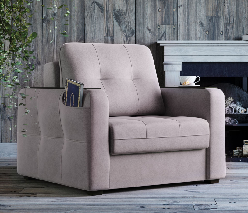 Кресла-кровати, Кресло-кровать Smart 3 каскад Велюр