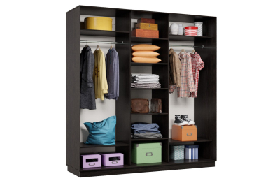 Шкаф-купе Премьер 44 (14;14;14) трёхдверный