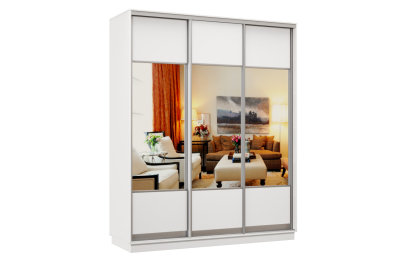 Шкаф-купе Премьер Лайт 43 (05;05;05) трехдверный