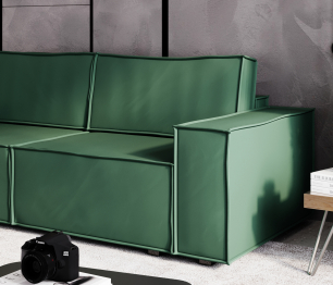 Диван-кровать Лофт, велюр