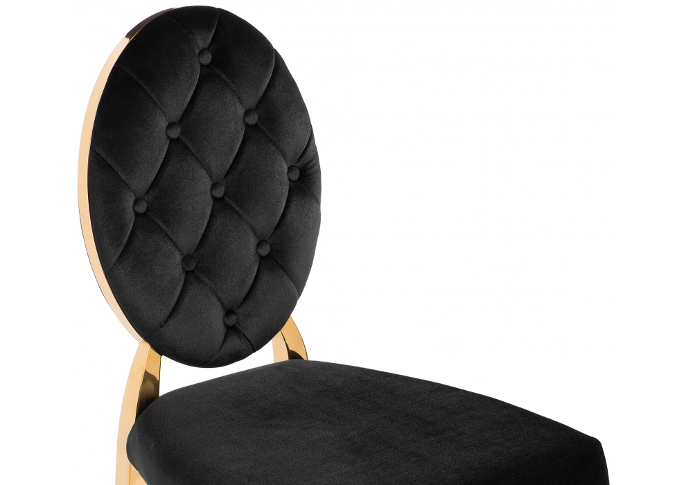 Стулья, Стул Odda черный/золотой