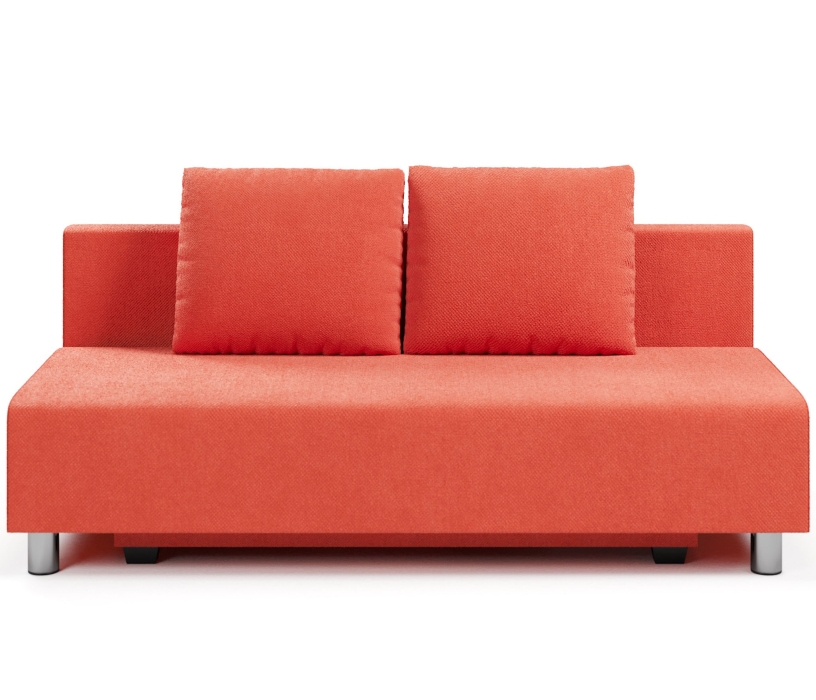 Диваны еврокнижки, Диван-кровать прямой Парма Комфорт еврокнижка,велюр