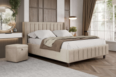 Мягкая кровать, Кровать Милана 1400 с подъёмным механизмом