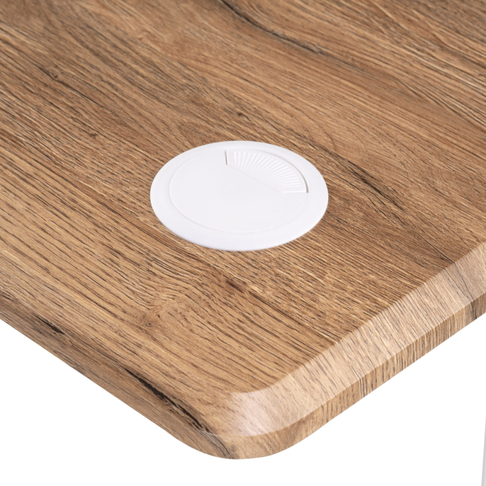 Прямые компьютерные столы, Компьютерный стол Маркос с механизмом подъема 120х75х75, черный