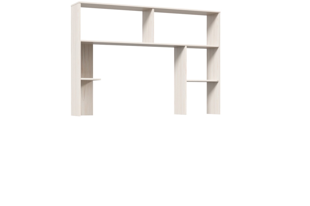 Прямые, Стол письменный 04 с надстройкой