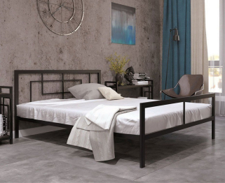 Кровать в стиле лофт Кантерано 0.9