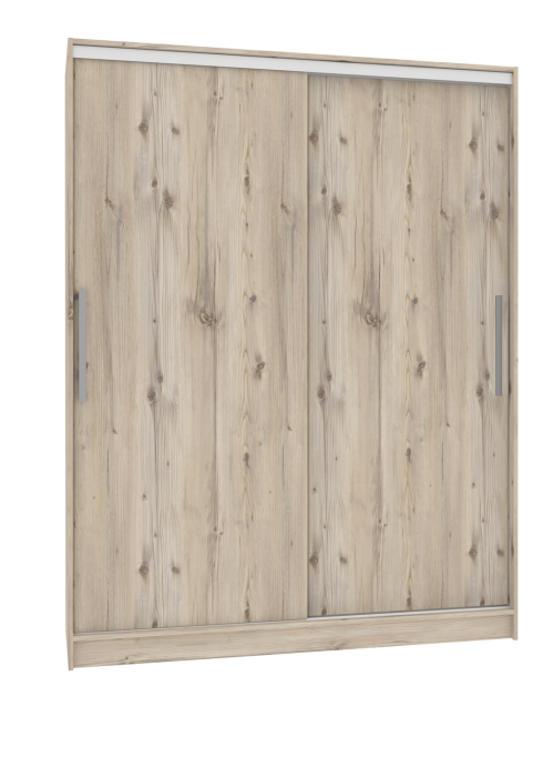 Шкафы-купе 2-х дверные, Шкаф-купе 2-дв  Strike 1600 лдсп/лдсп  (в2105*ш1600*г595)