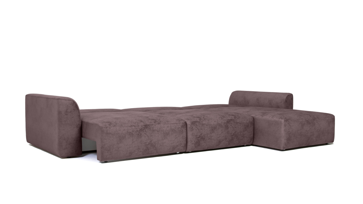 Диваны угловые в гостиную, Диван угловой Trump, велюр