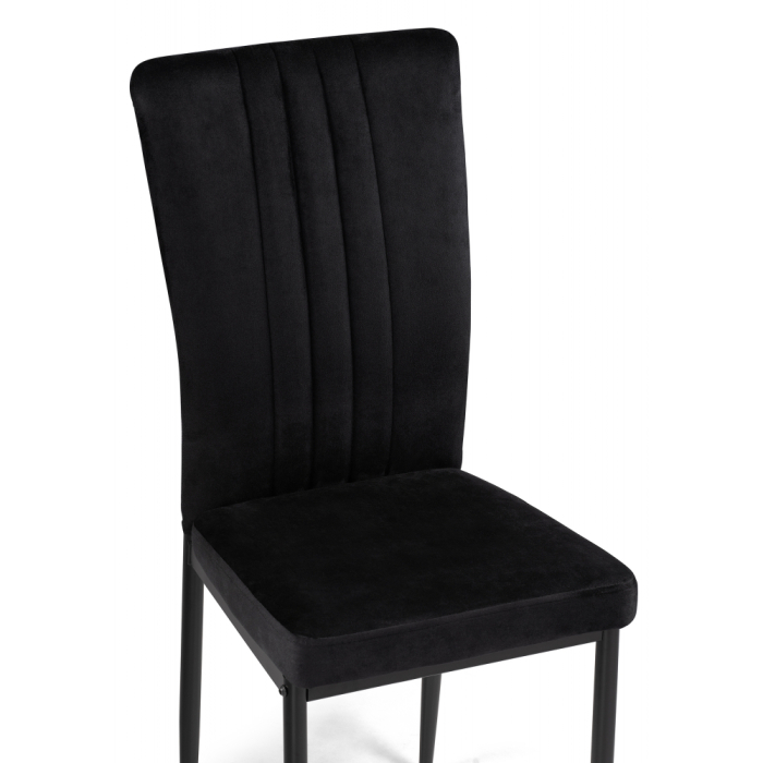 Стулья, Стул на металлокаркасе Rek (black)