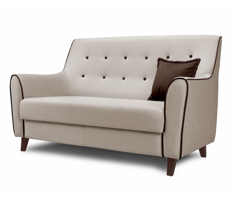 Дизайнерские диваны для гостиной, Диван прямой нераскладной Муссон, микровелюр