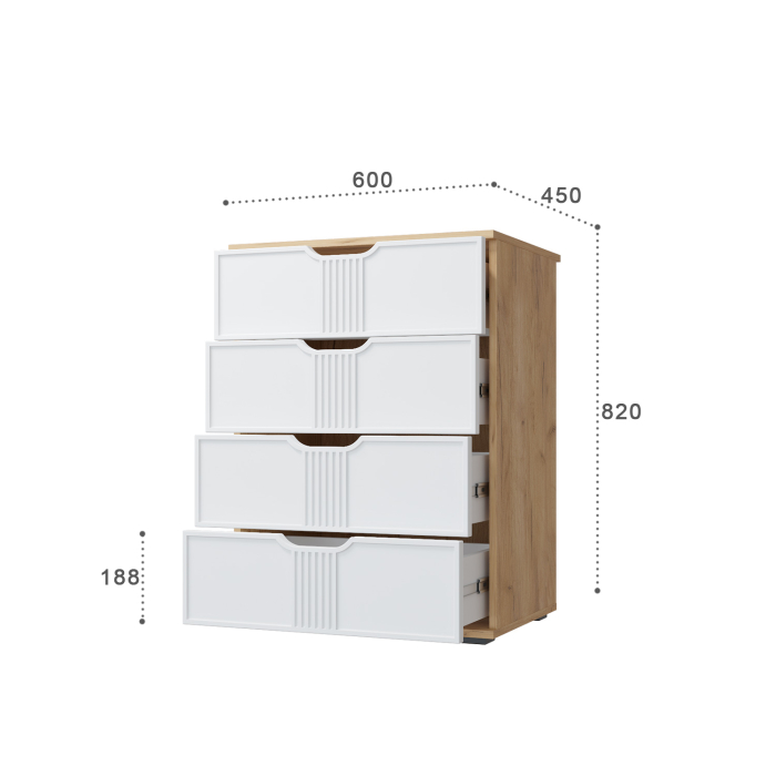 Комоды, Комод Эмилия ЭЛ-19