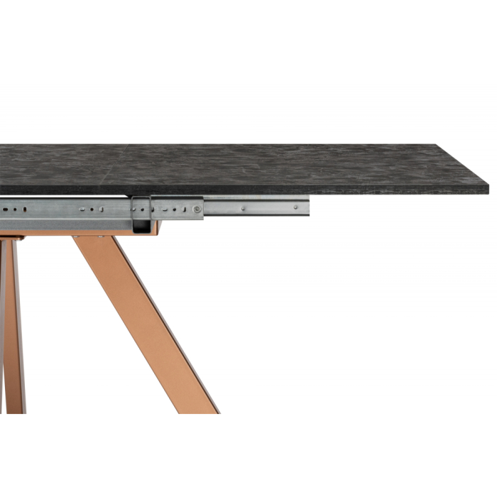 Обеденные столы, Деревянный стол Райн 116(160)x77 (медные ноги)