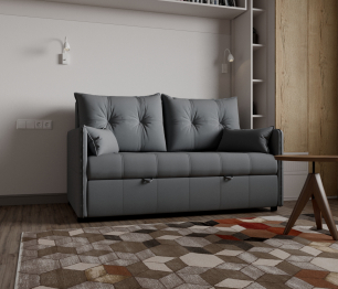 Прямой диван Палермо,выкатной,велюр