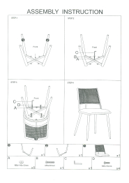 Комплект стульев Unity Echo (комплект 4 шт)