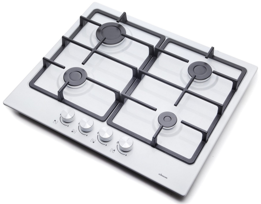 Встраиваемые варочные панели, Газовая варочная панель Konigin Spark 604 WH