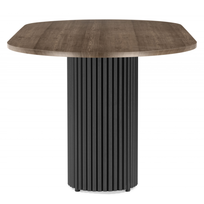 Обеденные столы, Стол Барон О 200 х 90 (черные ноги)