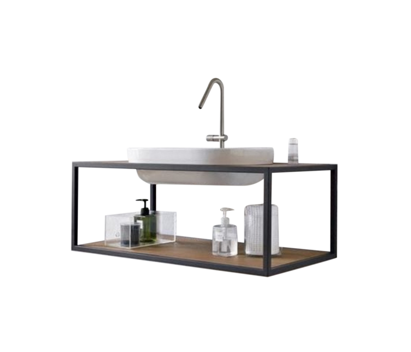 Тумбы без раковины, Полка под раковину Бруклин