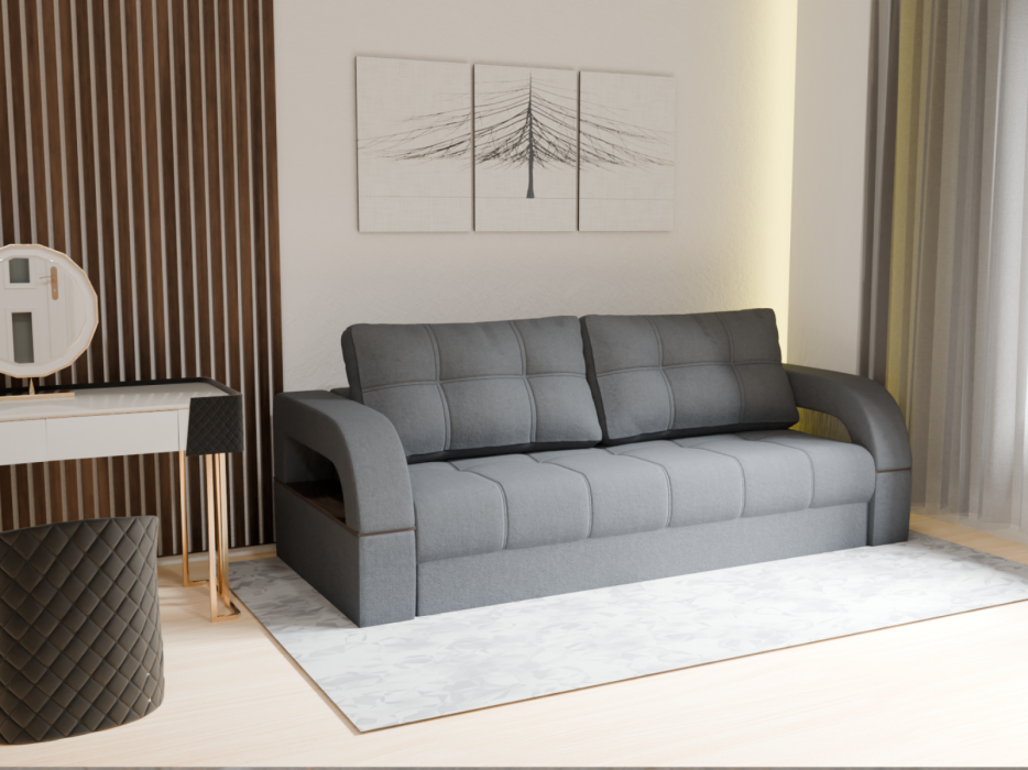 Диваны прямые, Прямой диван Рич-1, НПБ, Квест