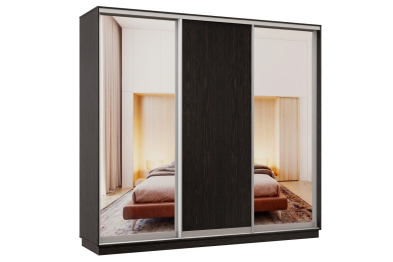 Шкаф-купе Премьер Лайт 64 (01;02;01) трехдверный