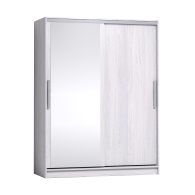 Шкафы-купе 2-х дверные, Шкаф-купе 2-дв  Strike 1600 зеркало/лдсп  (в2105*ш1600*г595)