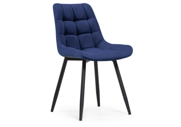 Стул Челси велюр (опоры черные)