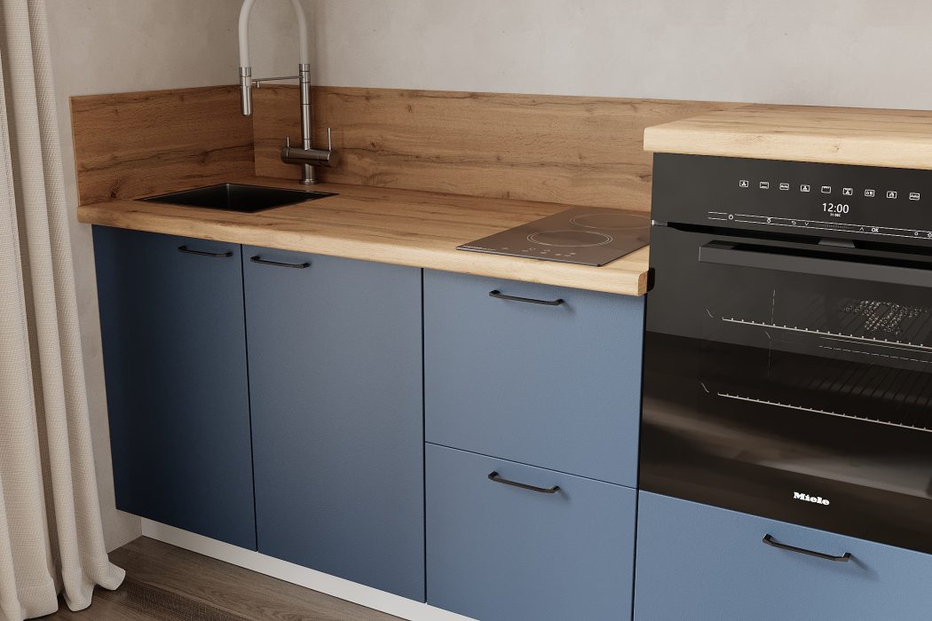 Кухонные гарнитуры, Кухонный гарнитур 1950 ПВХ,  Лизет РМ в.6