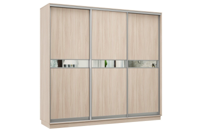 Шкаф-купе Премьер 42 (14;14;14) трёхдверный