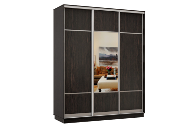 Шкаф-купе Премьер Лайт 25 (08;05;08) трехдверный