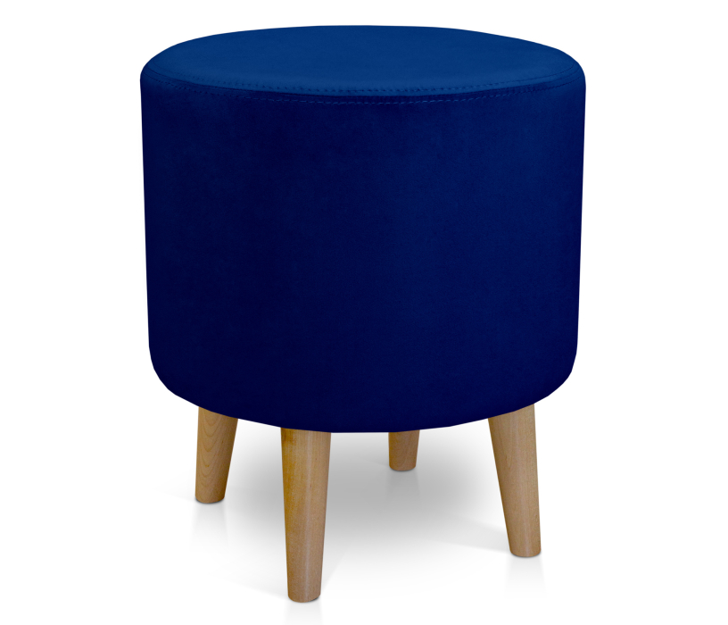 Банкетки, Пуфик круглый Ронд на высоких ножках, микровелюр