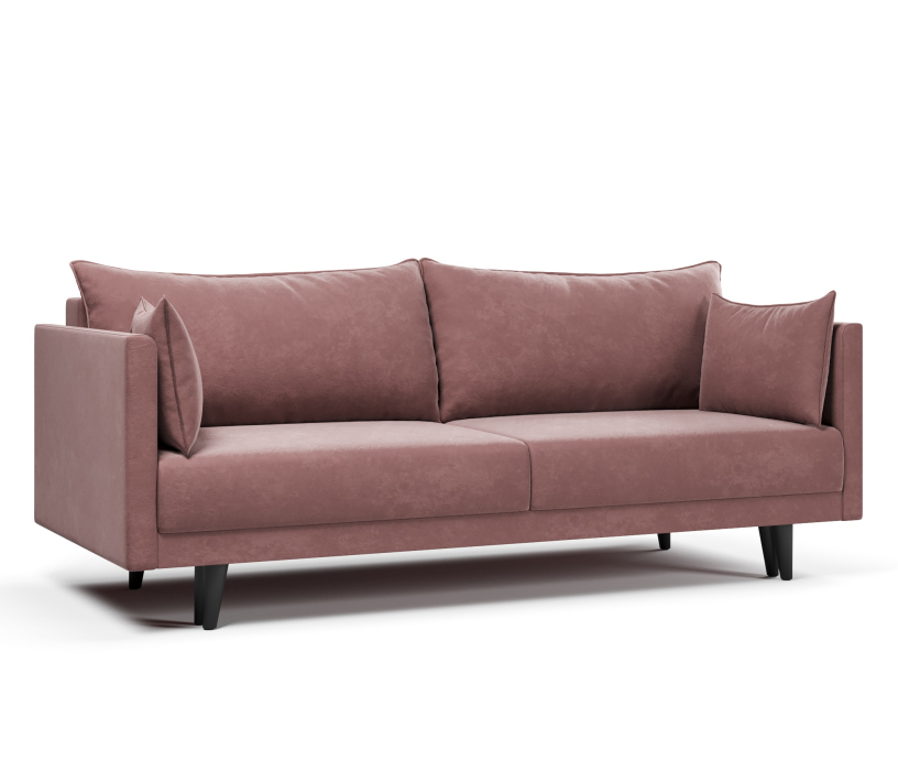 Диваны прямые, Диван-кровать Сканди, тик-так, велюр