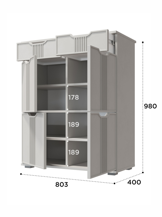 Комоды, Комод Эмилия ЭЛ-20