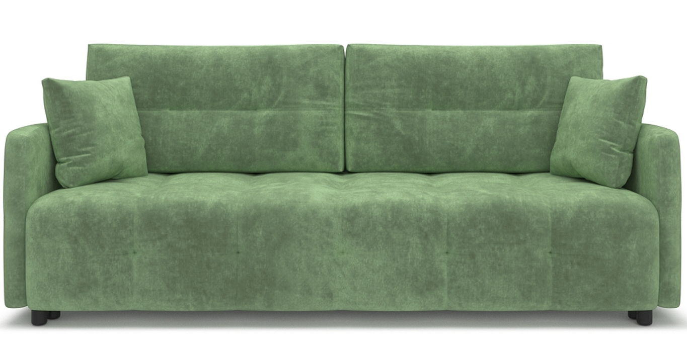 Диваны с ящиком для белья, Диван-кровать Квадро, велюр