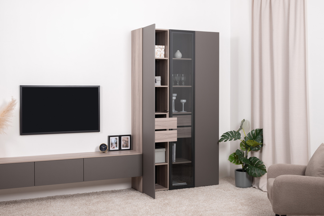 Шкафы пеналы, Шкаф-пенал Роквуд 16.322.03