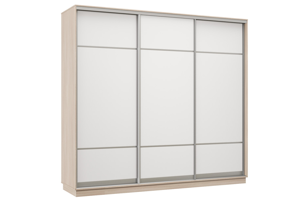 Шкафы-купе, Шкаф-купе Премьер Лайт 59 (08;08;08) трехдверный