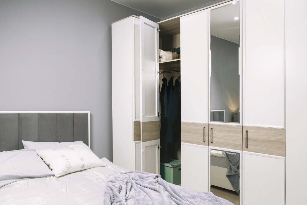 Шкафы одностворчатые, Модульная система AURELIO (модуль 60) Шкаф для белья 1-дв