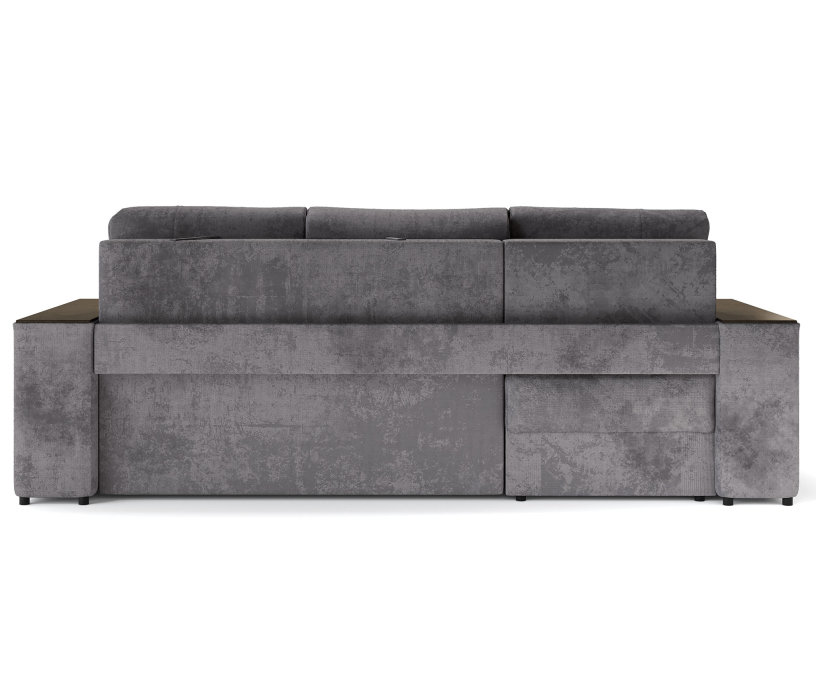 Диваны угловые в гостиную, Угловой диван-кровать Лас-Вегас левый, шенилл