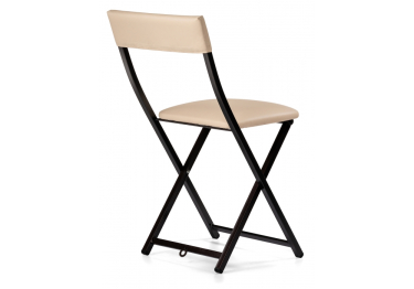 Стул Elevis ваниль крап /темный мусс