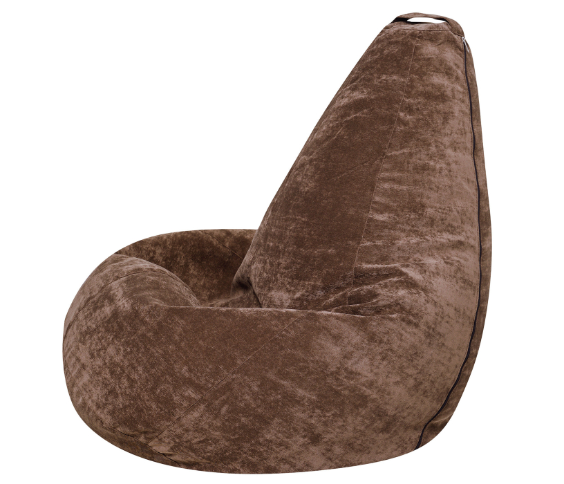 Кресло для отдыха, Кресло Мешок Микровельвет 2XL