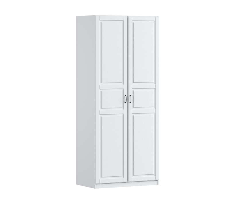 В спальню, Шкаф двухдверный Макс 1000 мм, вариант №1 (ЛДСП/МДФ)