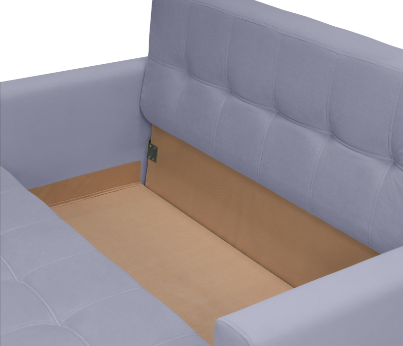 Диваны еврокнижки, Диван прямой Оскар 1,2, микровелюр 