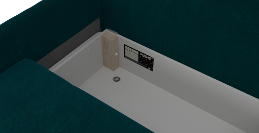 Диван-кровать Арти slim, велюр