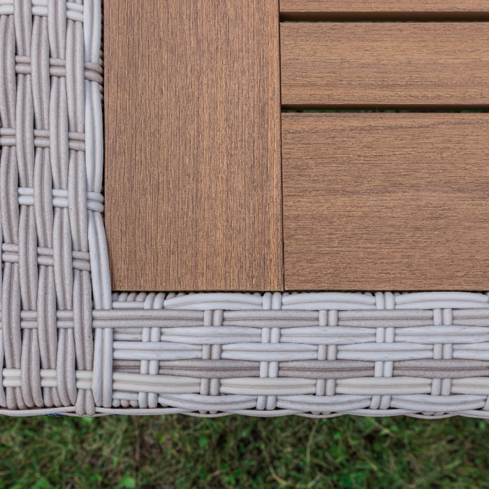 Комплекты мебели, Обеденный комплект AMELIA бежевого цвета на 4 персоны