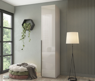 Шкаф 1-дверный с полками, 45 см Люкс