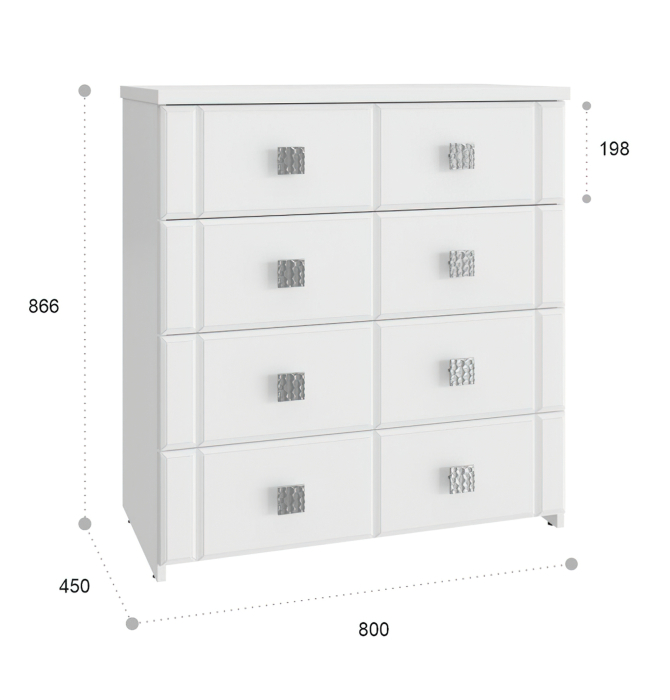 Комоды, Комод Изабель ИЗ-50К