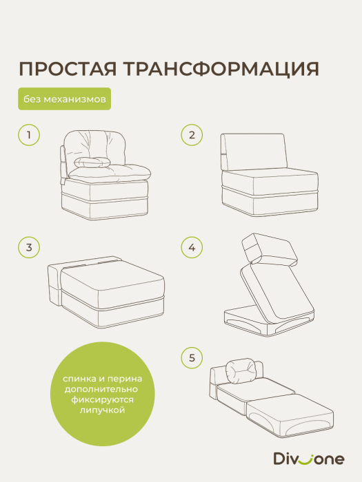 Детские диваны, Бескаркасный набор мебели Клиффорд Макси диван и кресло