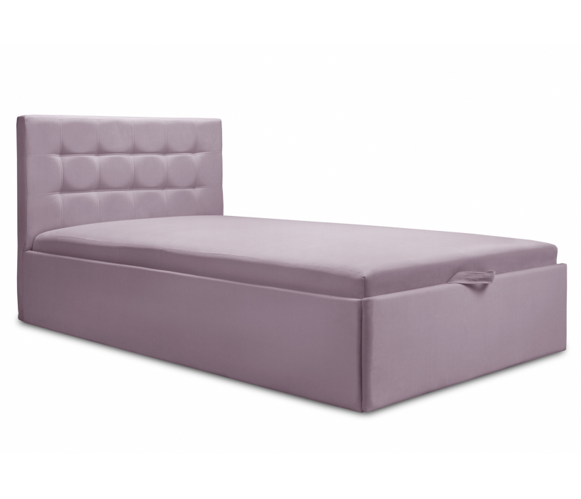 Кровати с мягким изголовьем, Кровать тахта Слип 120 с подъемным механизмом, микровелюр